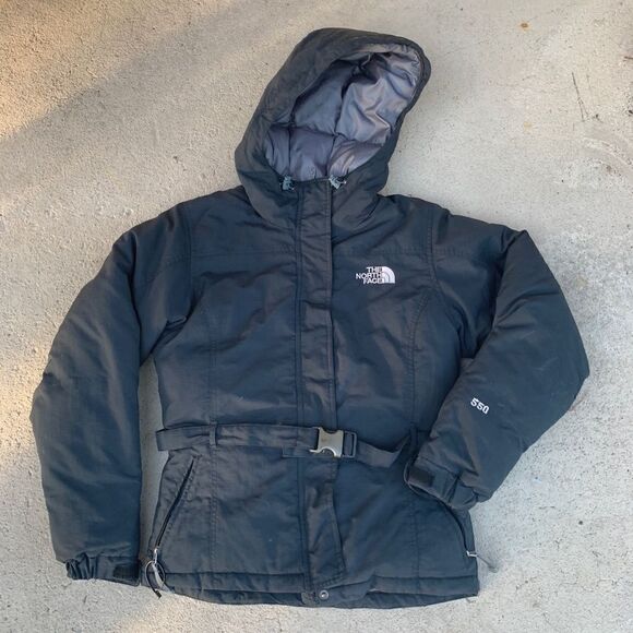 The North Face Womens 550 Goose Down Hooded Jacket - Picture 1 of 8